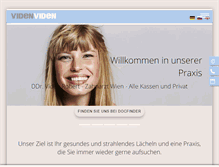 Tablet Screenshot of dr-viden.com